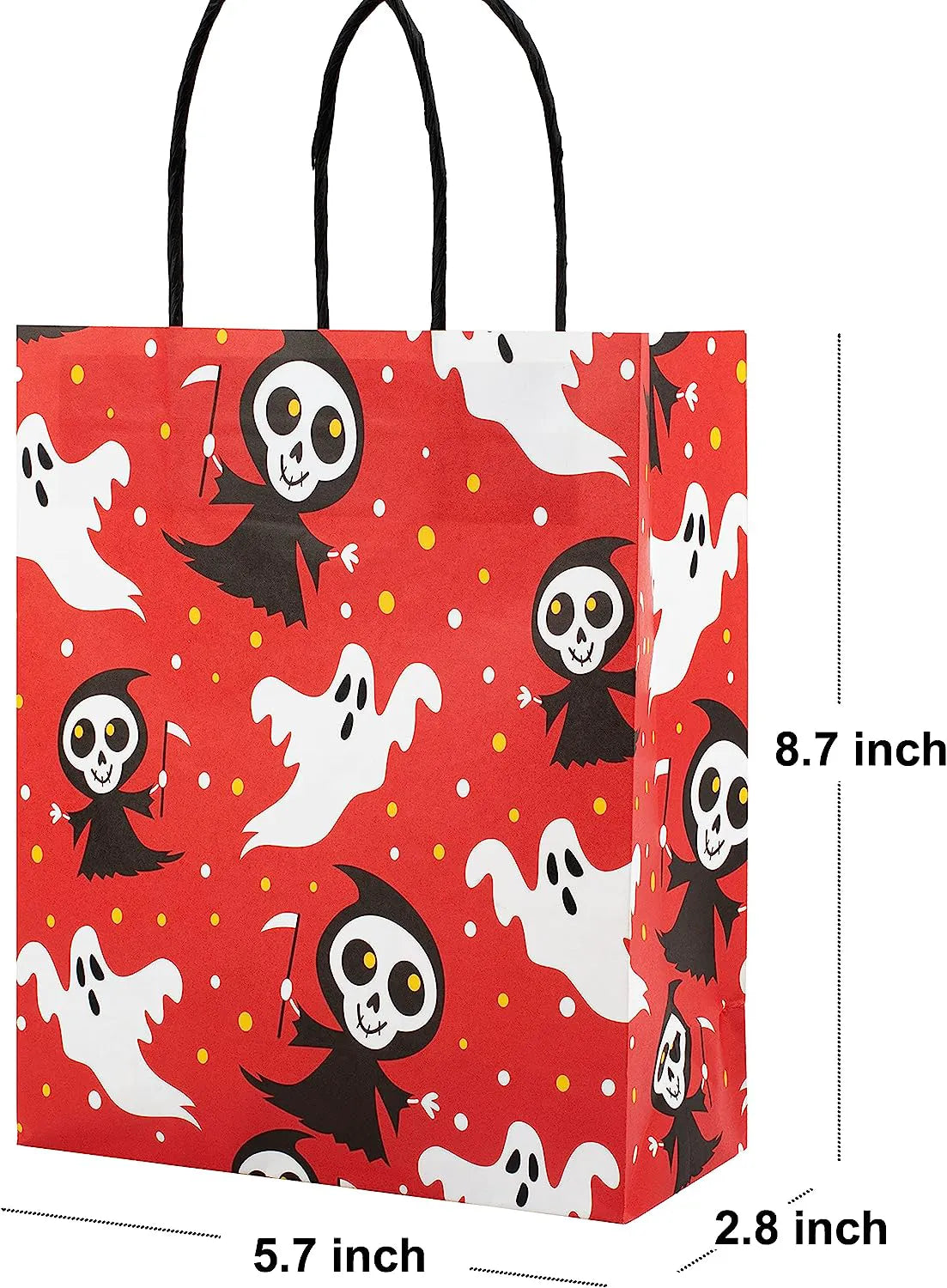 Halloween Bags with Handles, 24 Pack