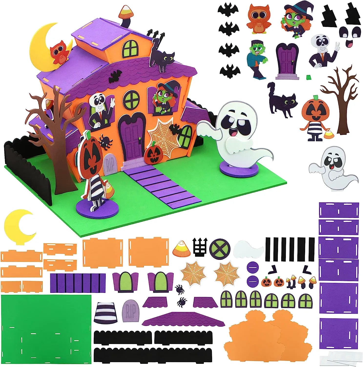 Foam Spooky residence 3D Kit, 2 Pack