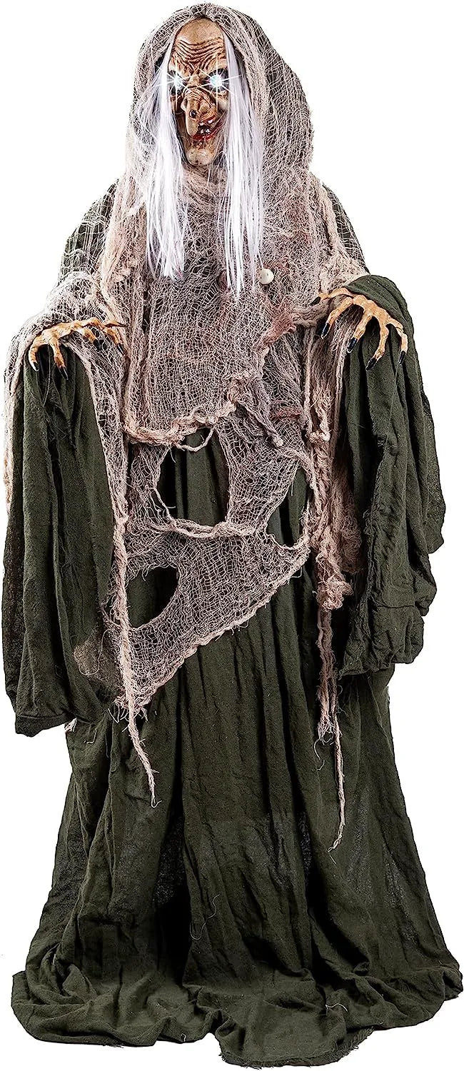 68in Standing Animated Witch Decoration