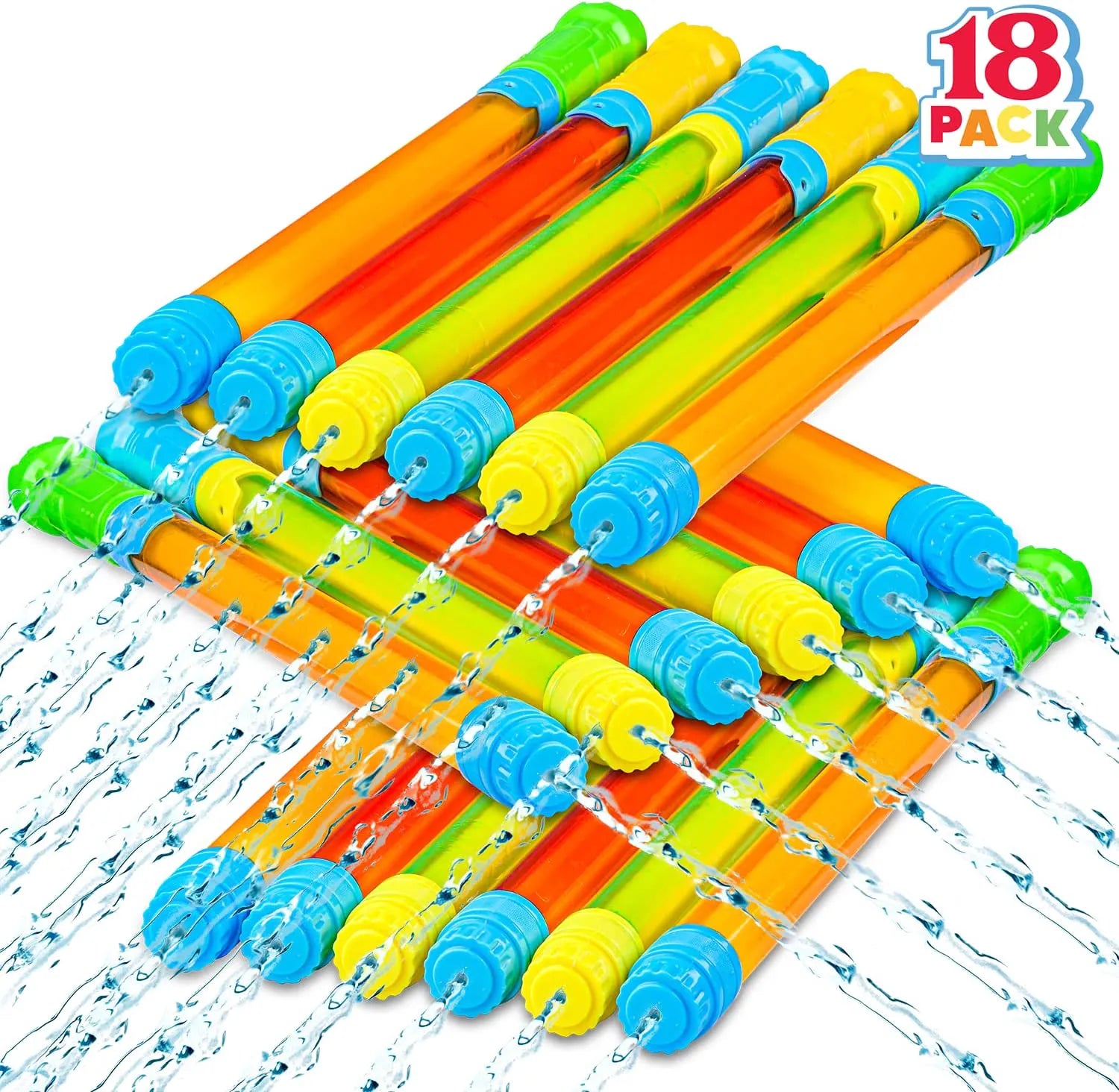 16.5-Inch Super Water Blaster Set, 18 Pieces