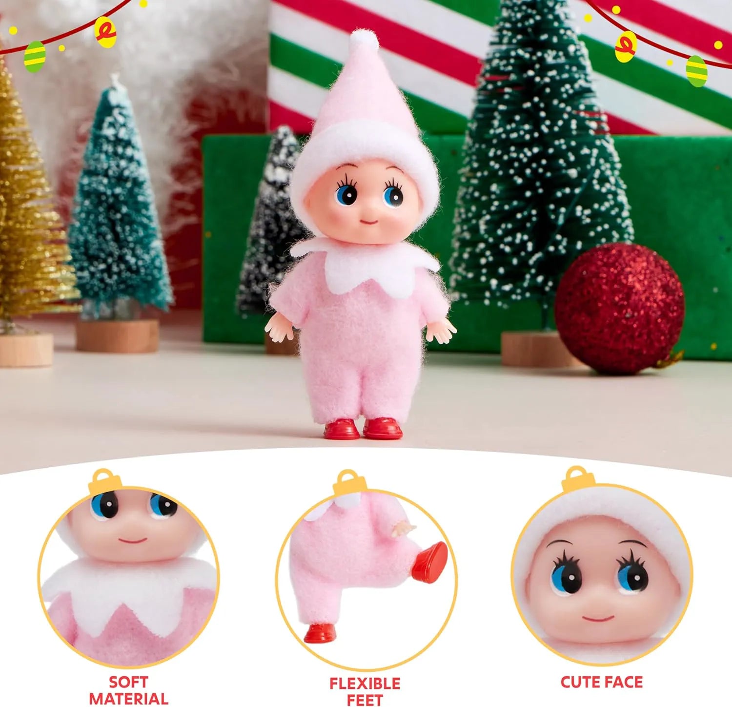 Holiday Elf Plush Toy