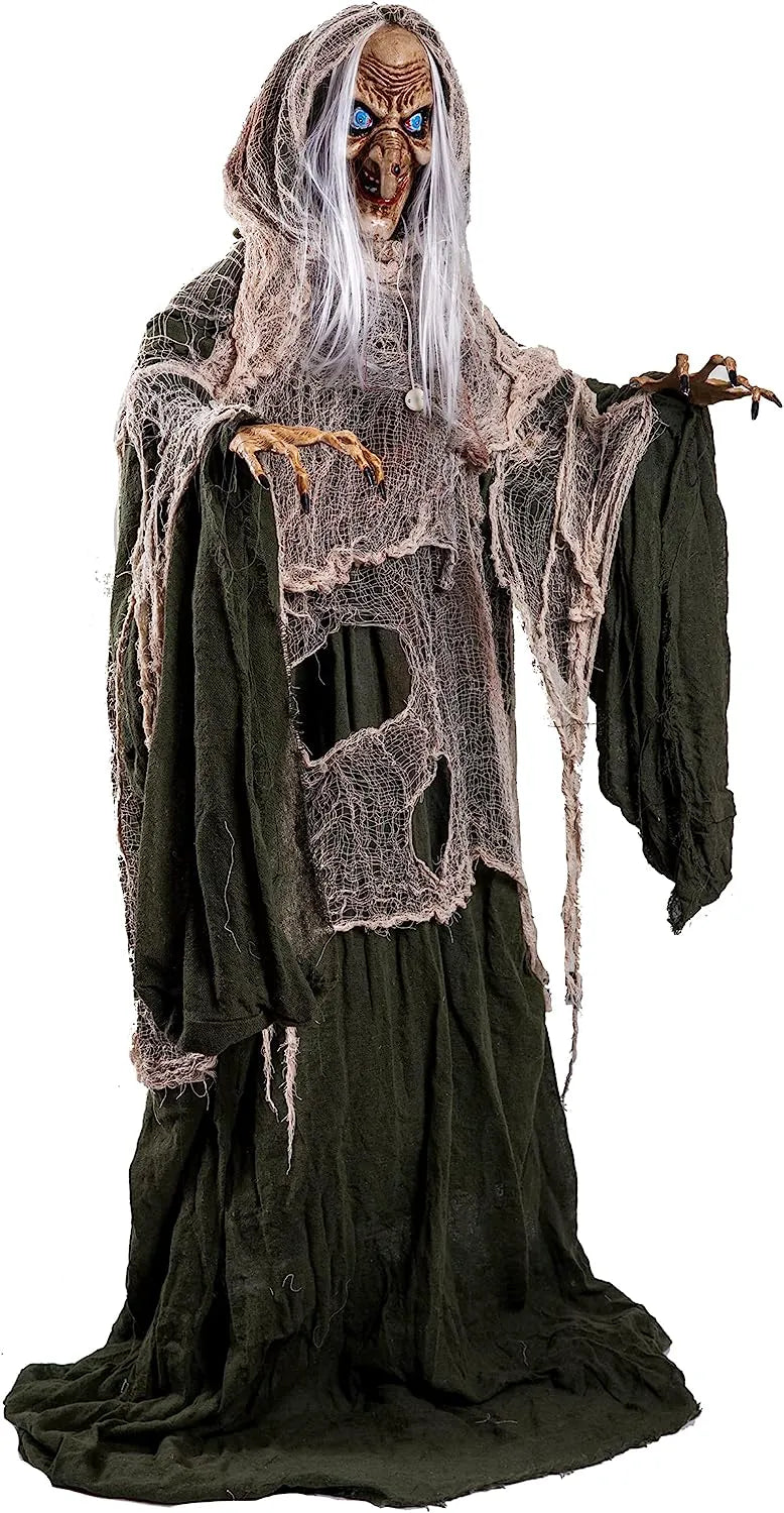 68in Standing Animated Witch Decoration