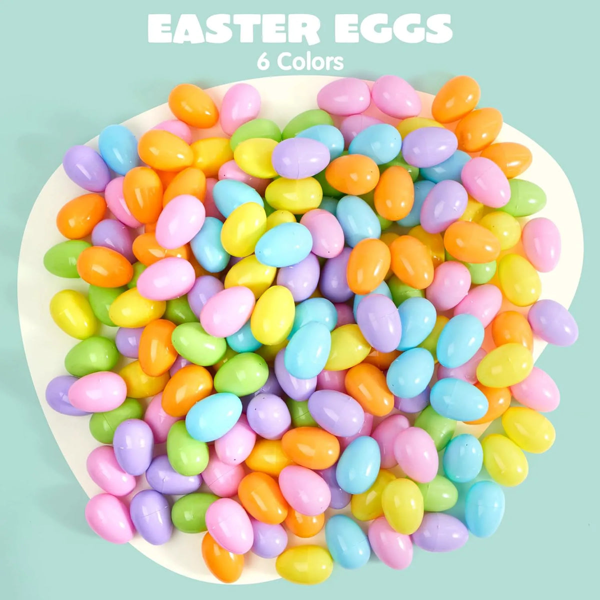 500 Large Plastic Eggs