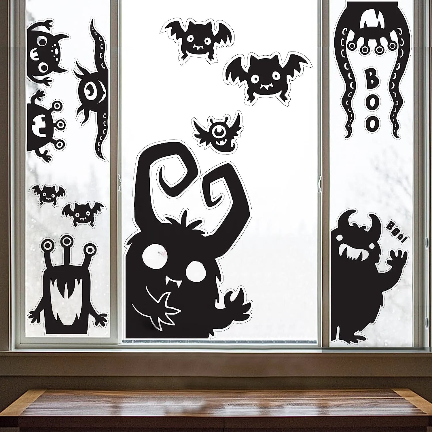 Halloween Window Clings - Monster