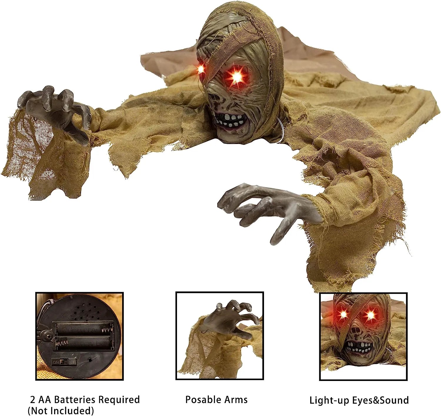 Halloween Zombie Ground breaker Decoration