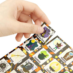Halloween Bingo Game Cards for 28 Players
