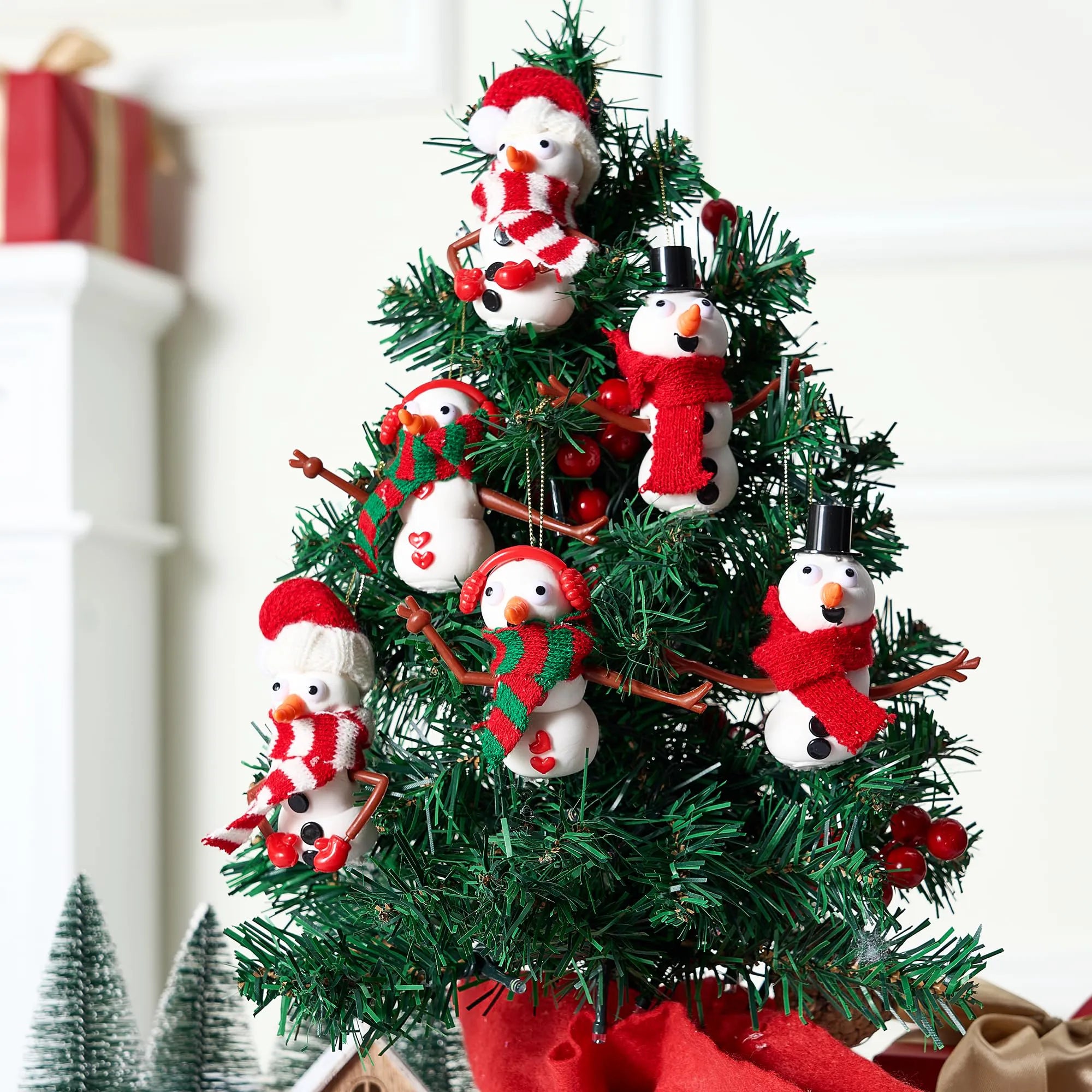3 Pack DIY Christmas Build a Snowman Craft Kit