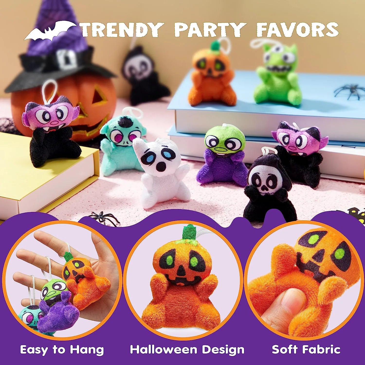 Mini Plush Toy Set - 28 Pieces