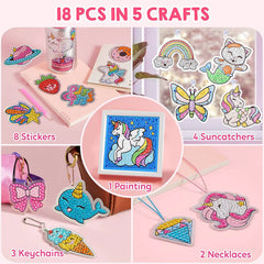 Fantasy Gem 5D Diamond Painting Kit with Large Gems