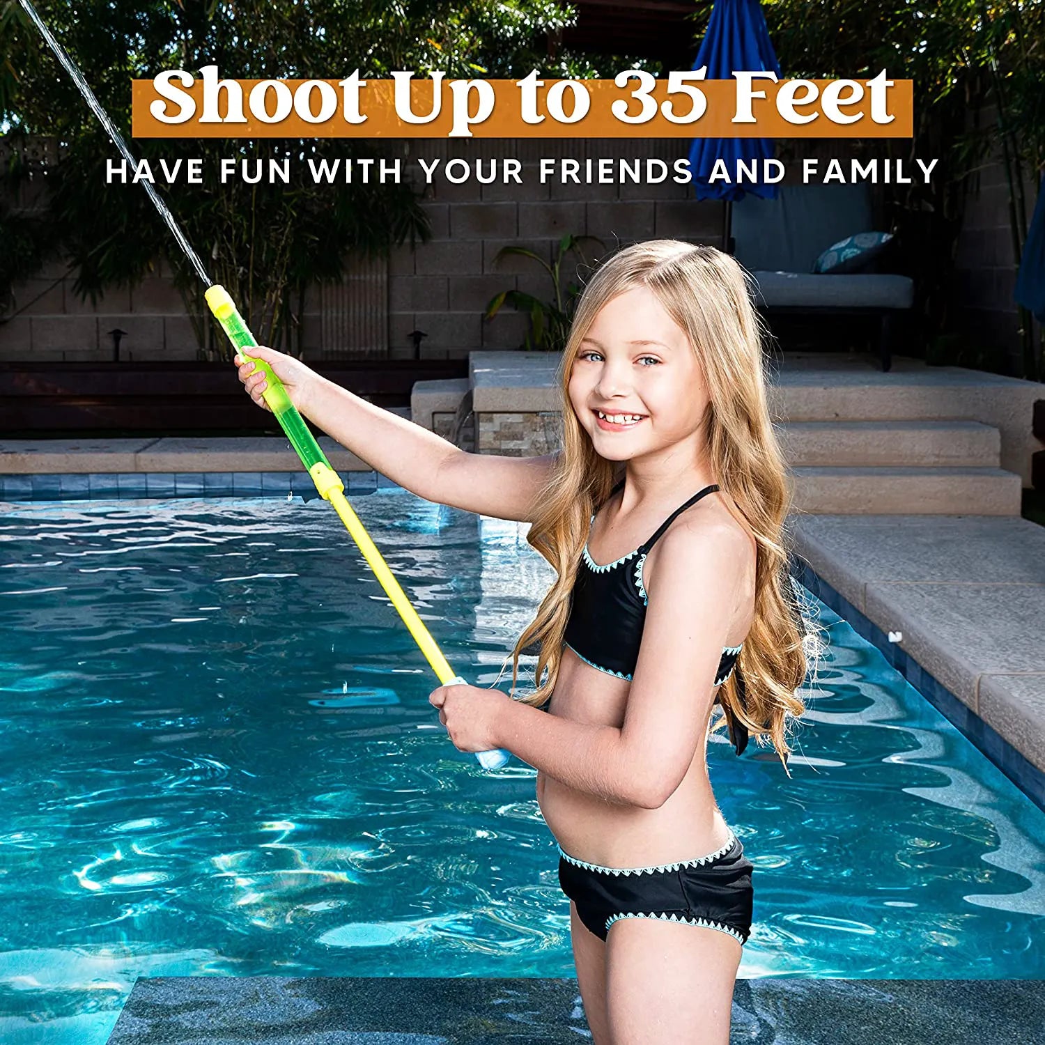 16.5-Inch Super Water Blaster Set, 18 Pieces