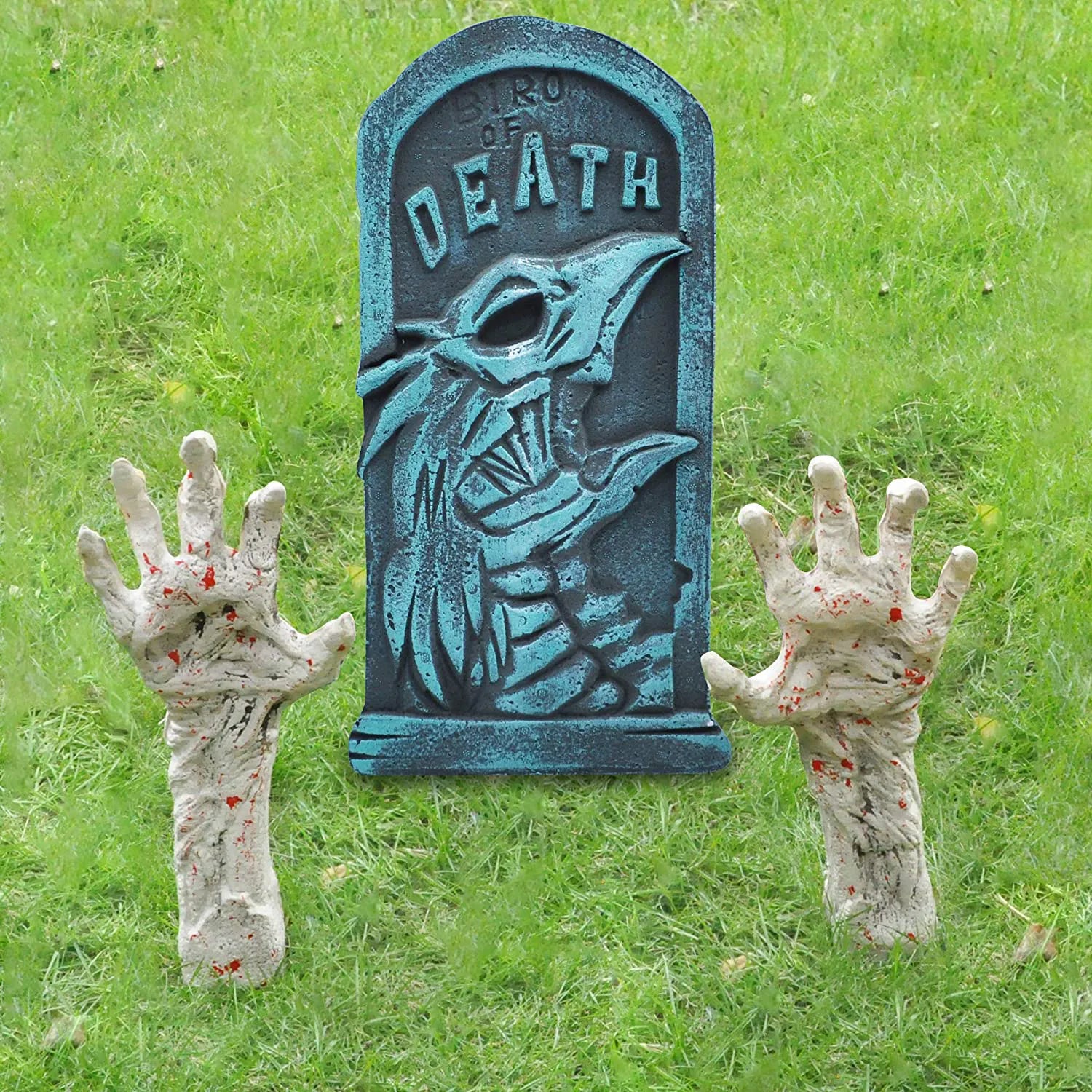 13-Inch White Zombie Arm Stakes