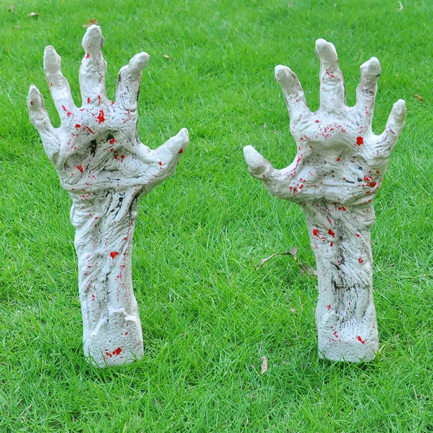 13-Inch White Zombie Arm Stakes