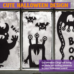 Halloween Window Clings - Monster