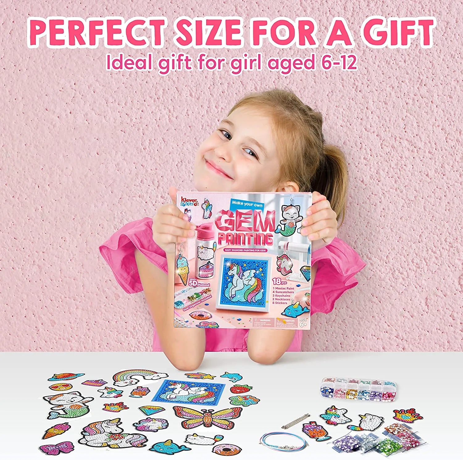 Fantasy Gem 5D Diamond Painting Kit with Large Gems