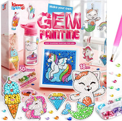 Fantasy Gem 5D Diamond Painting Kit with Large Gems