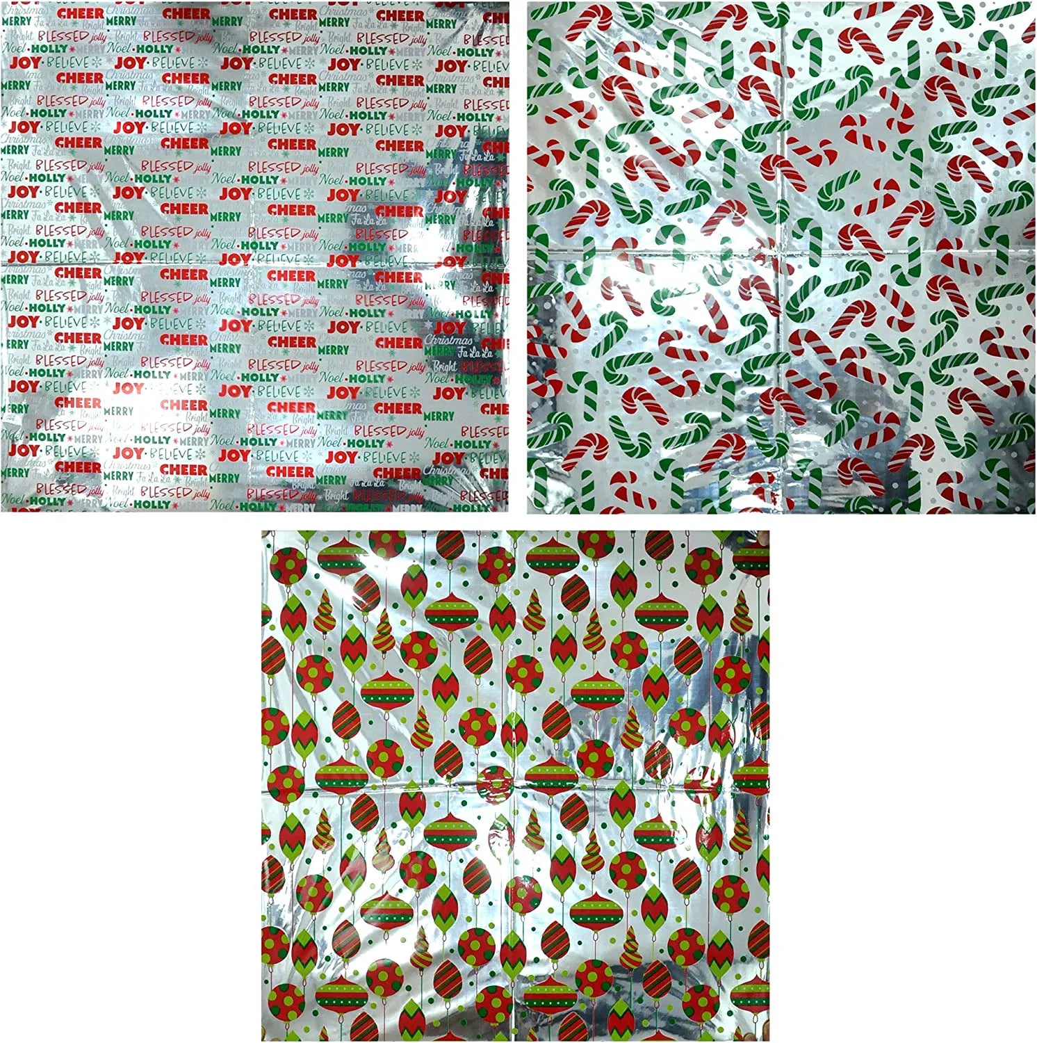 Holographic Christmas Tissue Paper for Gift Wrapping