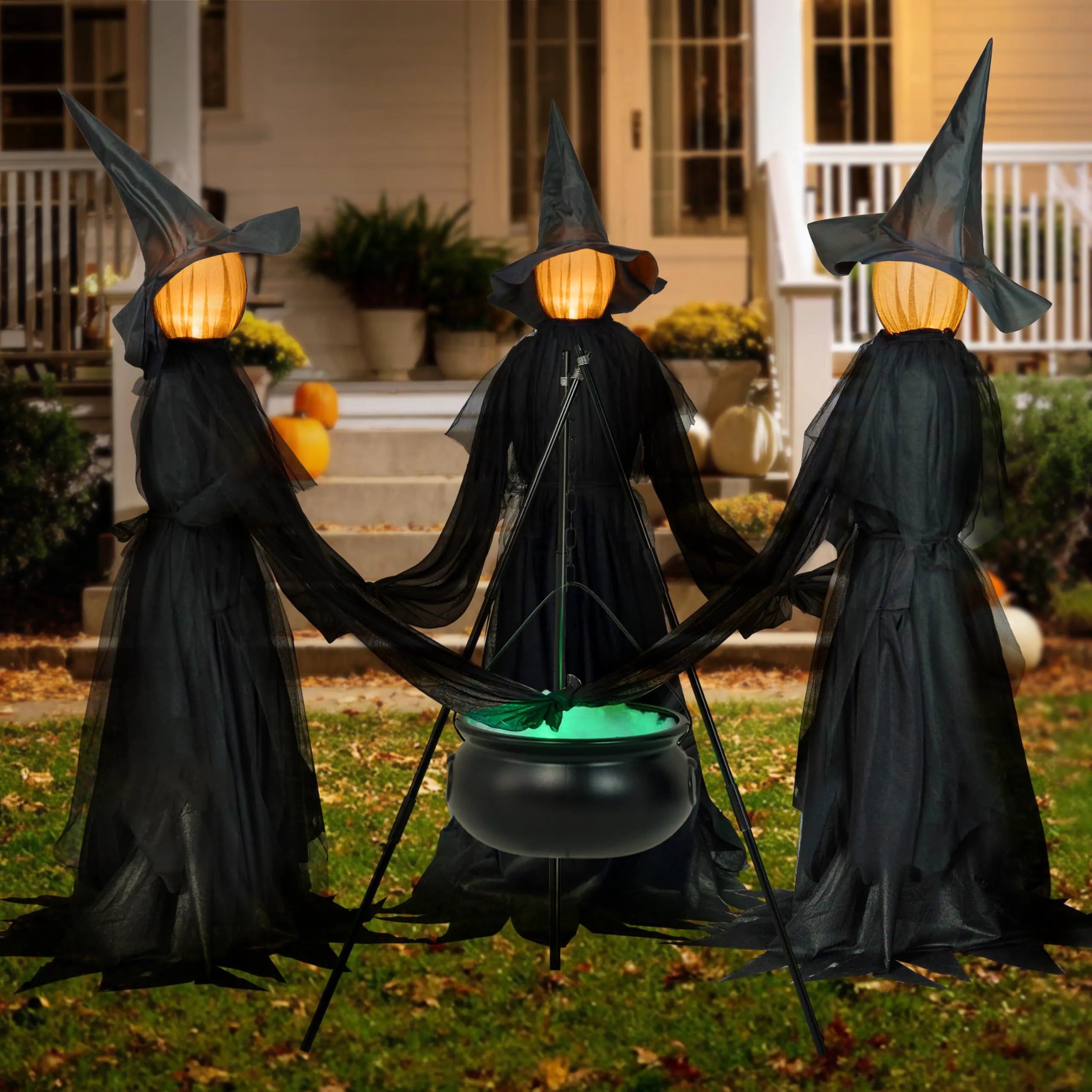5 FT Halloween Witch Outdoor Decorations