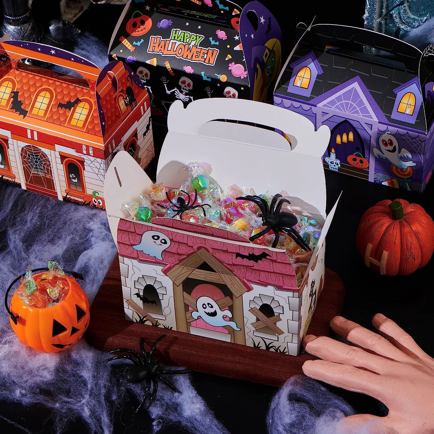 Cardboard Treat Boxes, 36 Count