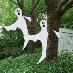 2Pcs Tree Wrap Decoration Ghost 53in
