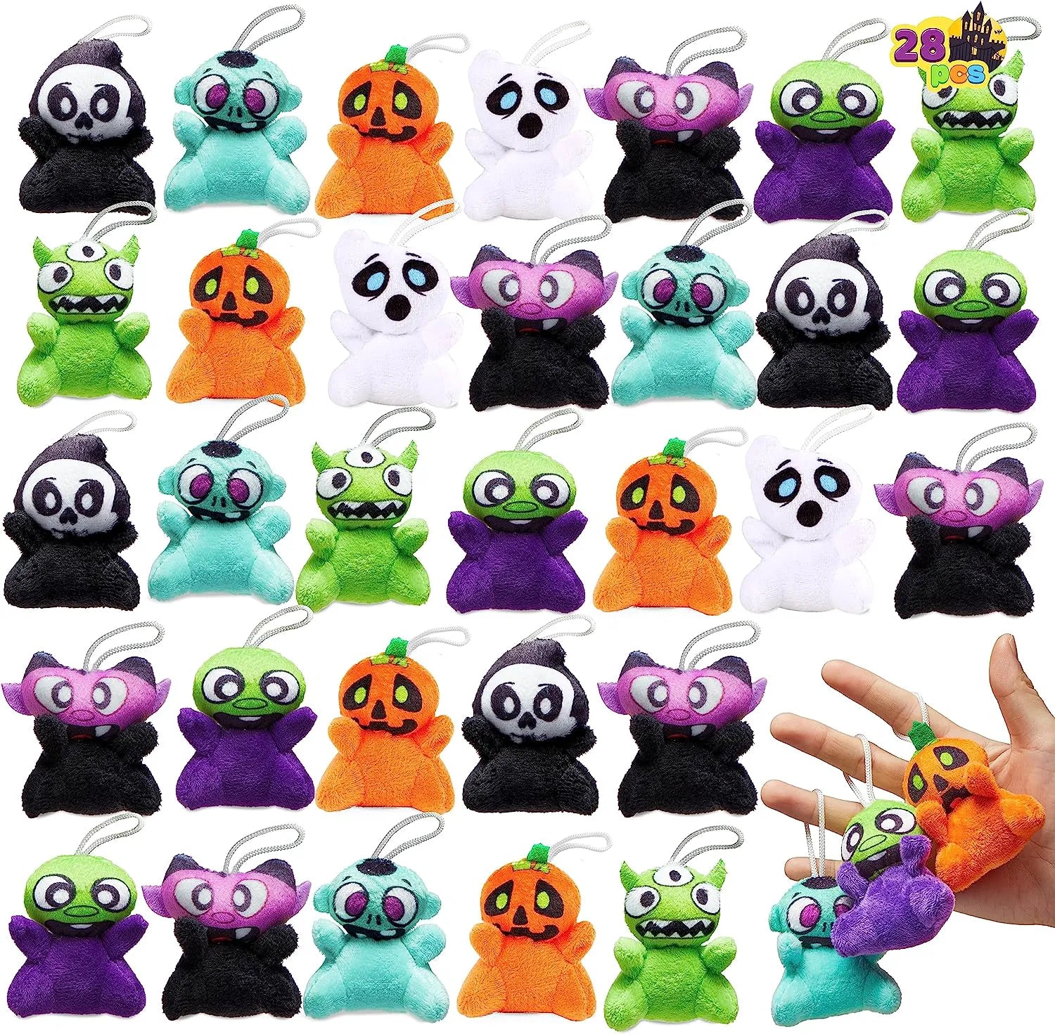 Mini Plush Toy Set - 28 Pieces