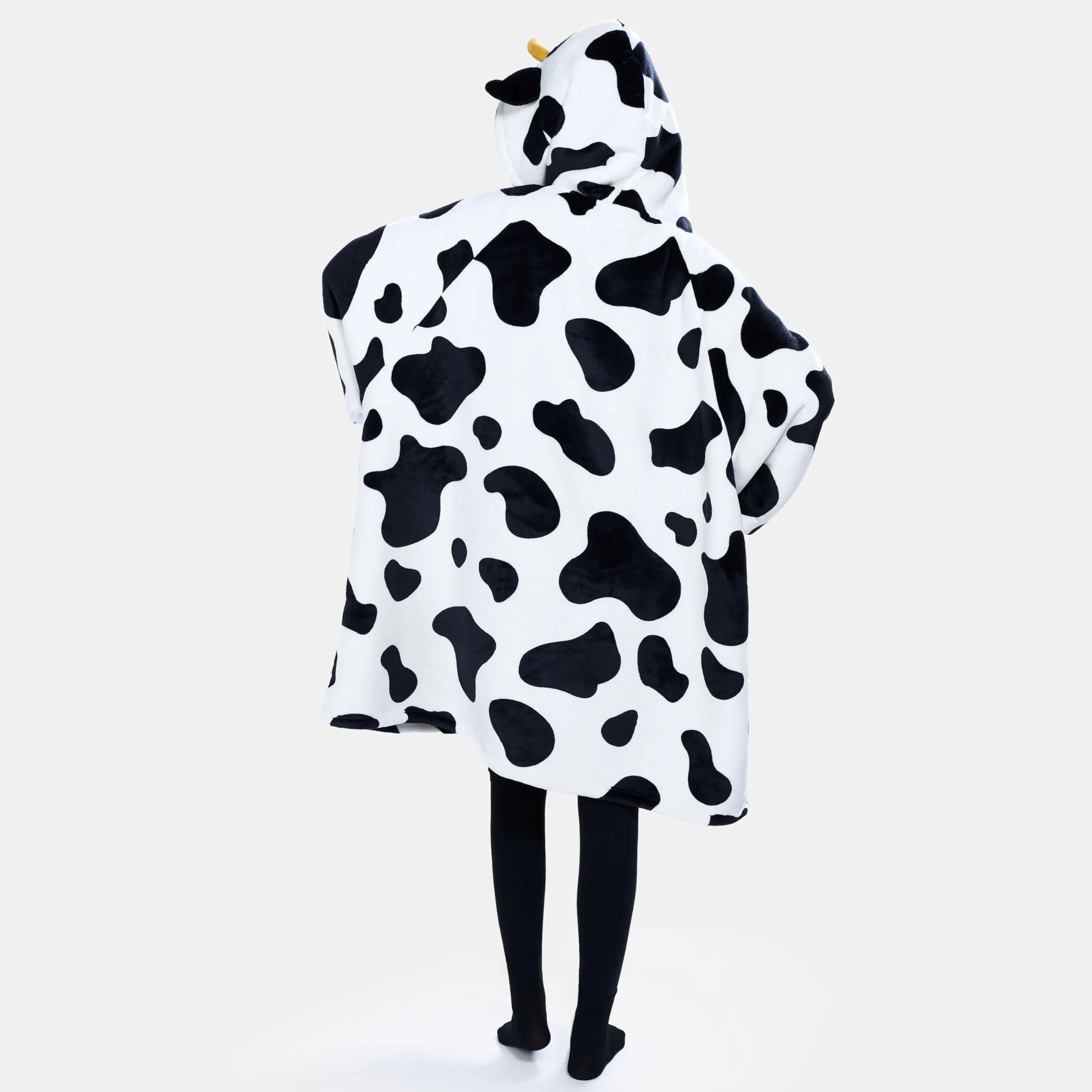 Sherpa Hooded Blanket for Adults, Wearable Pullover for Women and Men
