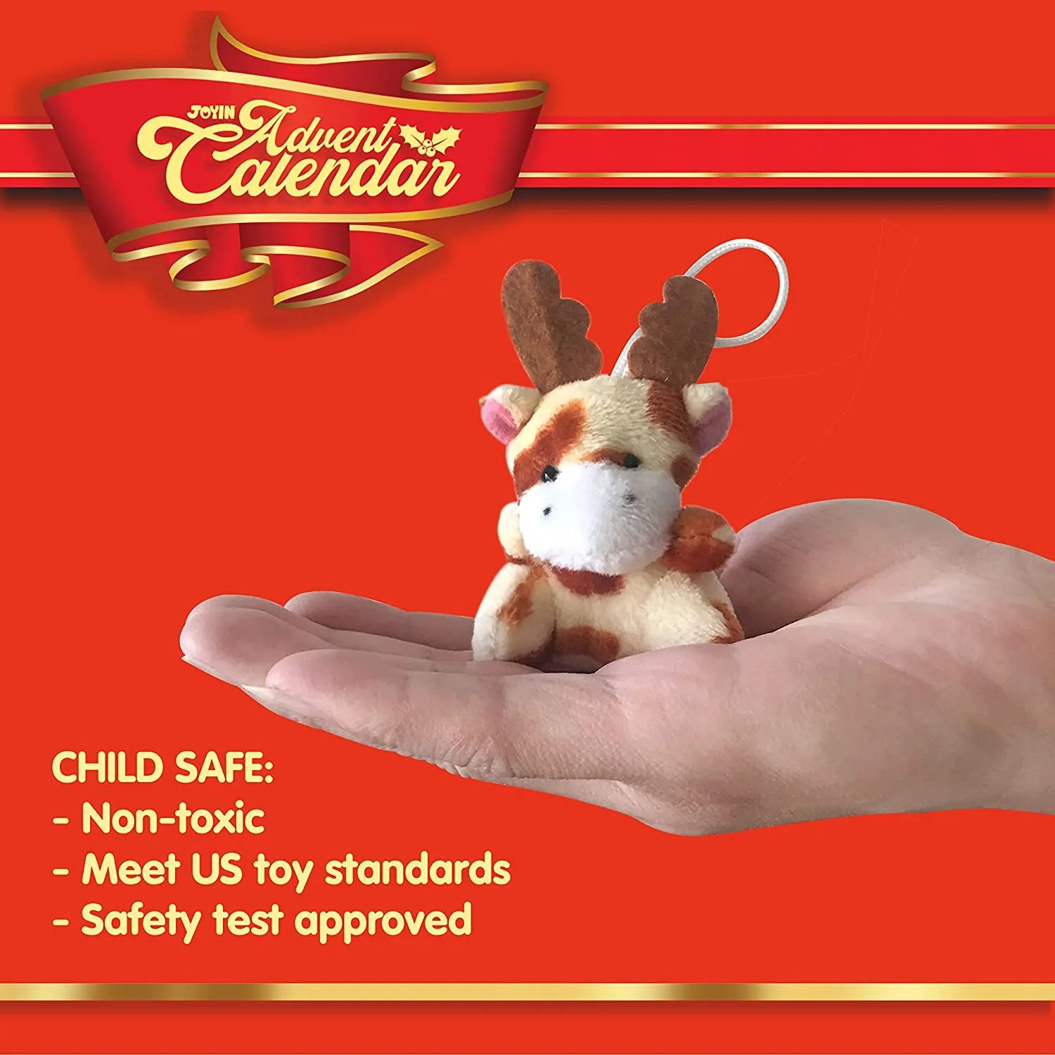 Advent Calendar with Animal Plush Toys