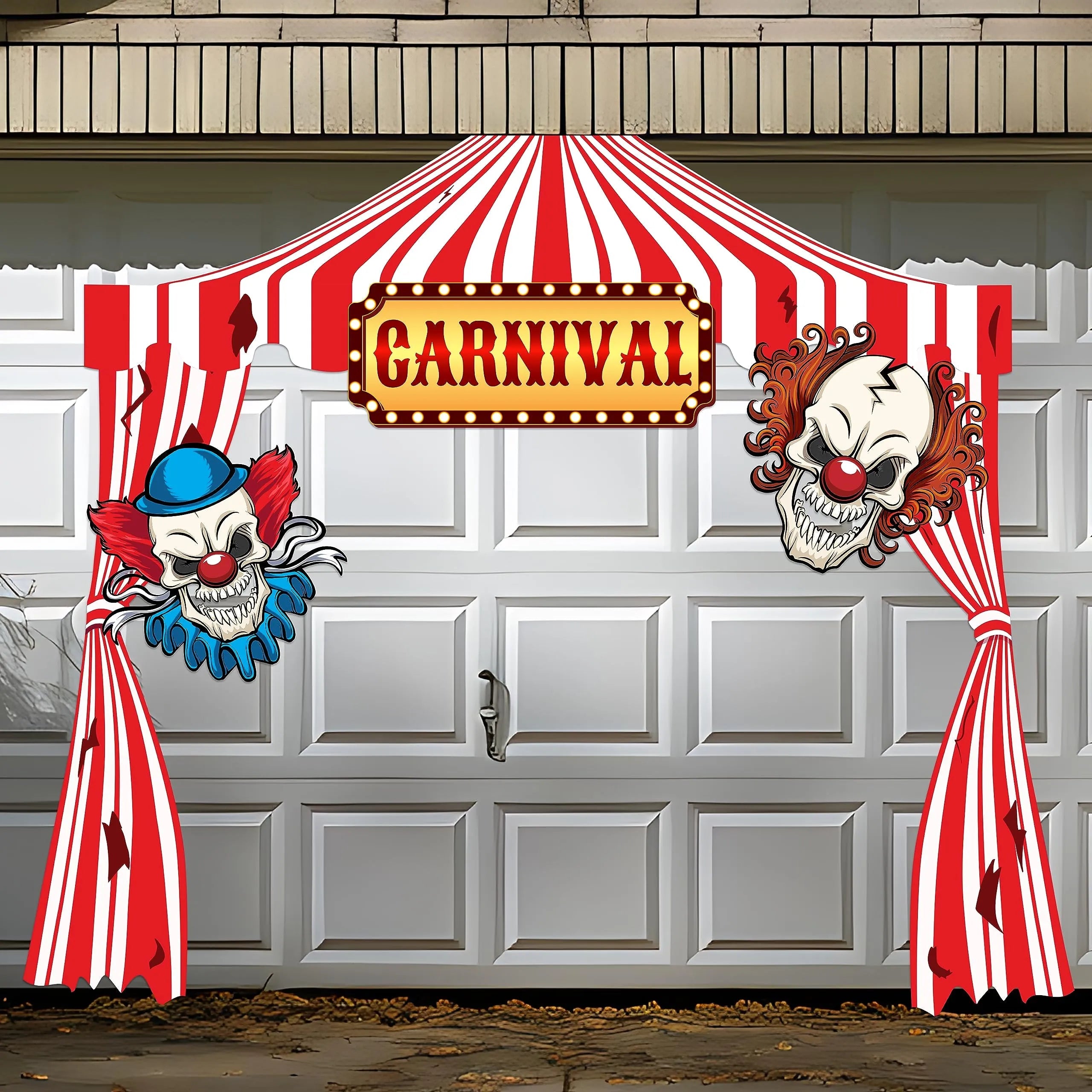 Carnival Halloween Trunk or Treat Decor Kit
