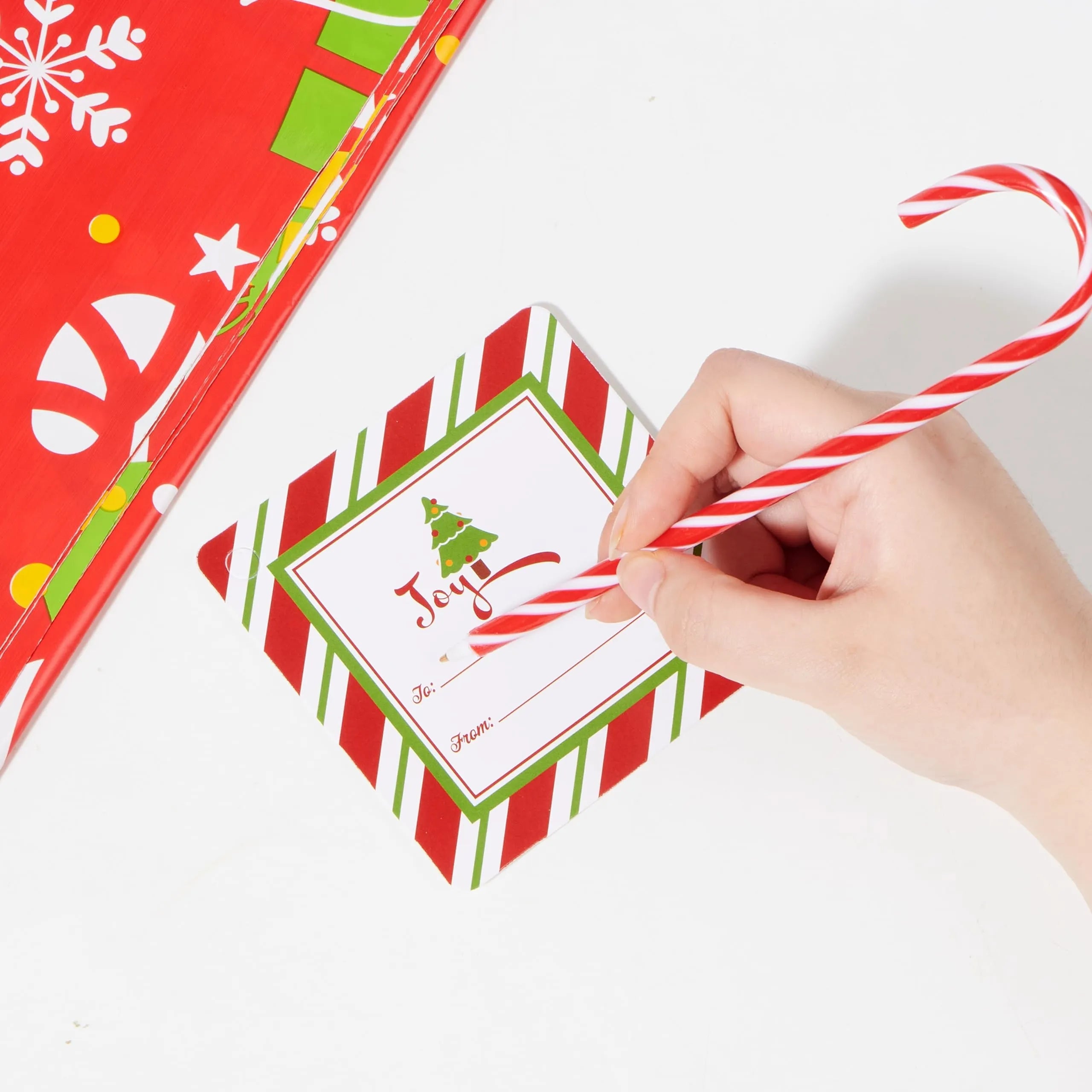 Oversized Christmas Gift Bag 56"x36" - Large Plastic Wrapping Bag