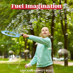 Giant Bubble Wand Toys with Tray Bulk, Large Bubble Maker
