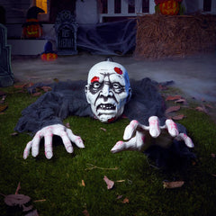 Halloween Zombie Groundbreaker with Posable Arms