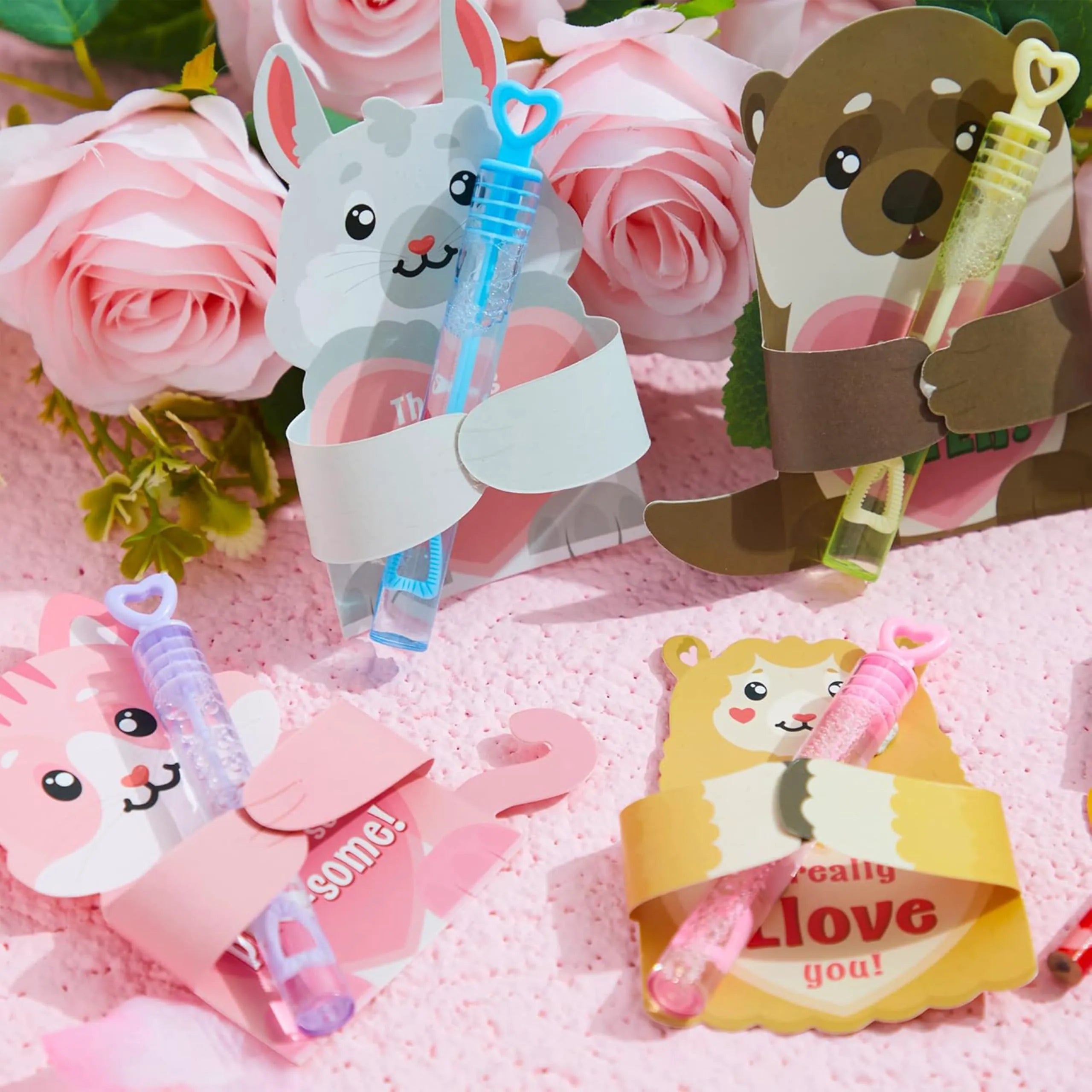 JOYIN 48-Pack Valentine's Day Greeting Cards with Candy Holders for Kids, Holiday Rewards & Prizes
