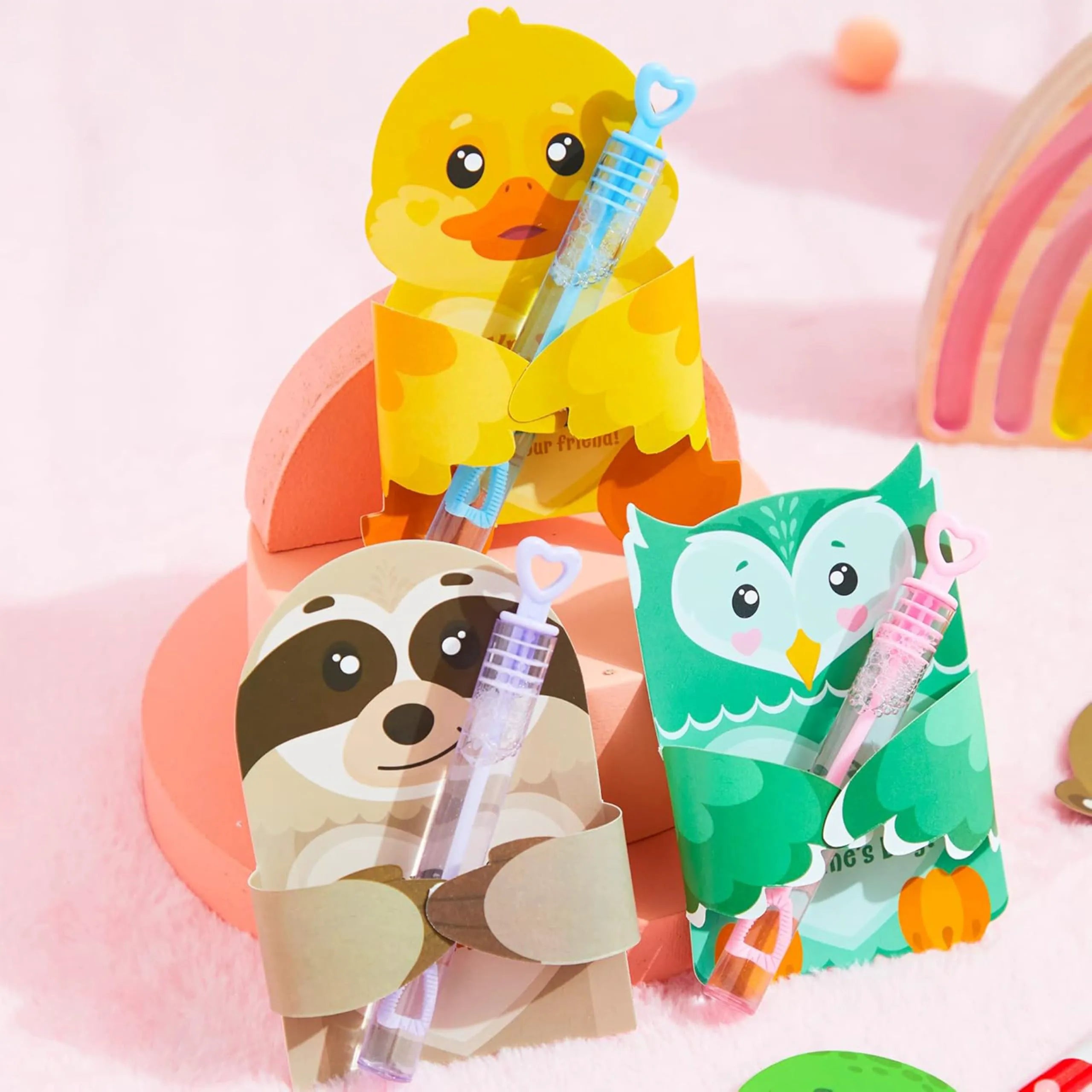 JOYIN 48-Pack Valentine's Day Greeting Cards with Candy Holders for Kids, Holiday Rewards & Prizes