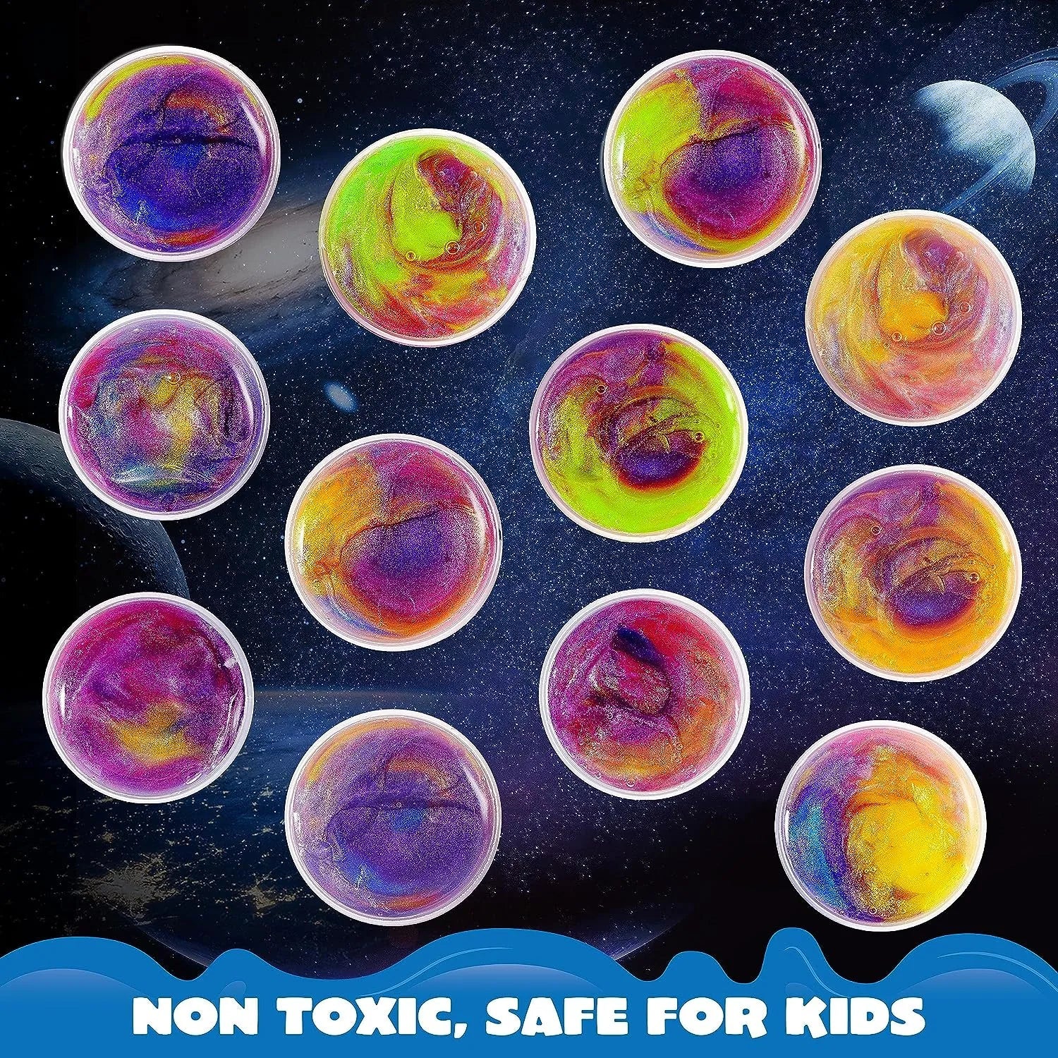 JOYIN 4 Pack Halloween Pop Tubes Fidget Toys for Kids
