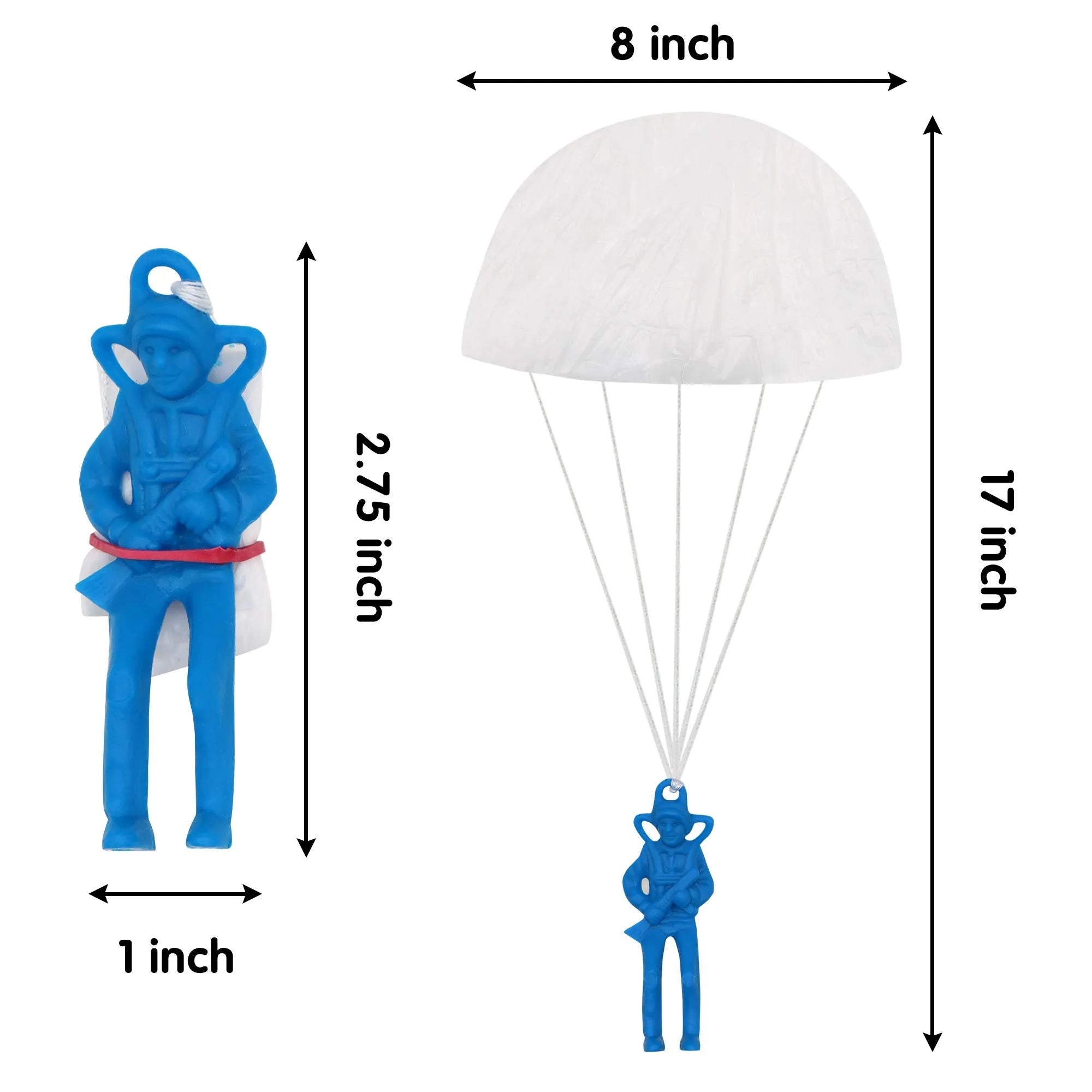 28-Piece Paper Planes with Parachute Toy Set for Kids