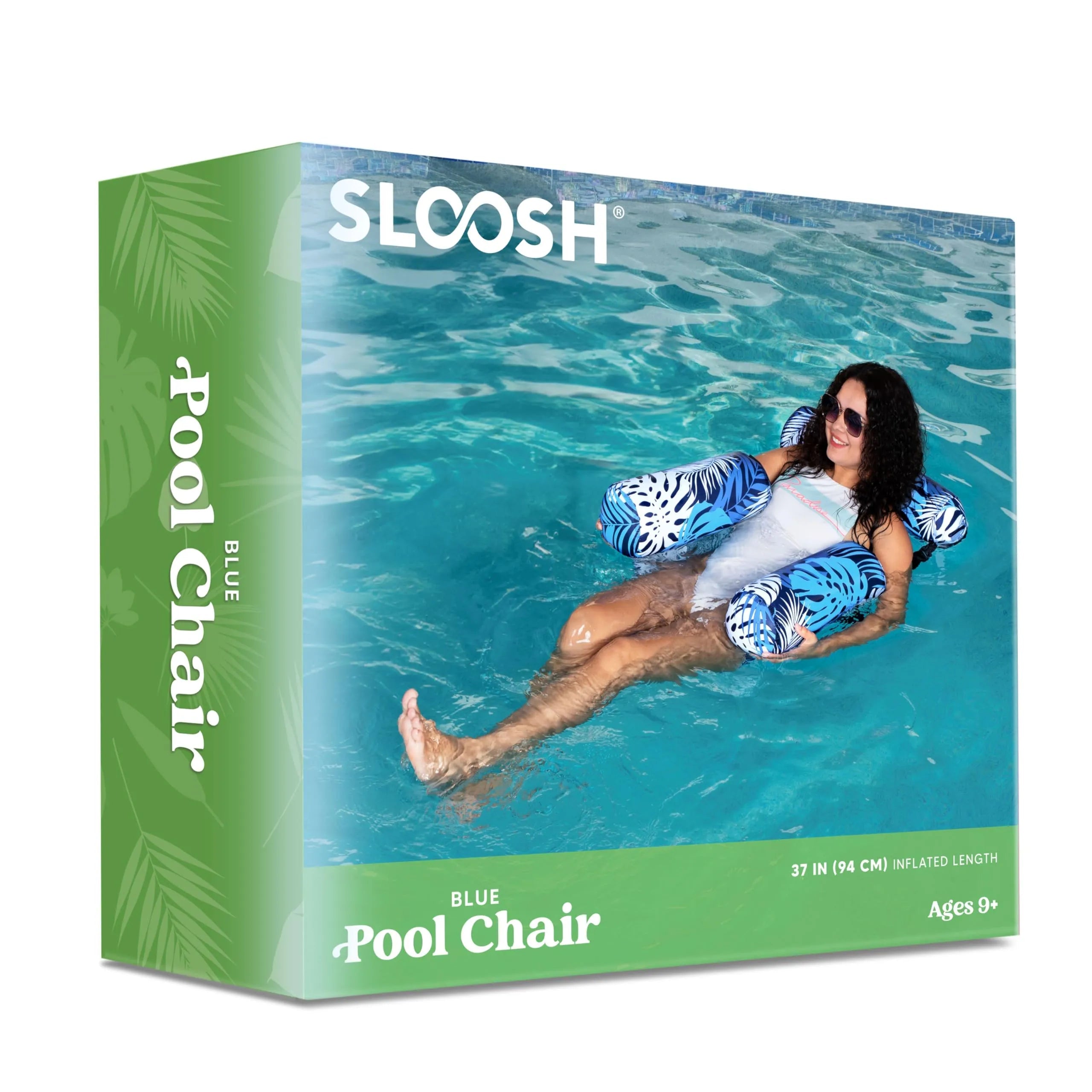 Inflatable Pool Floats with Plant Pattern for Adults