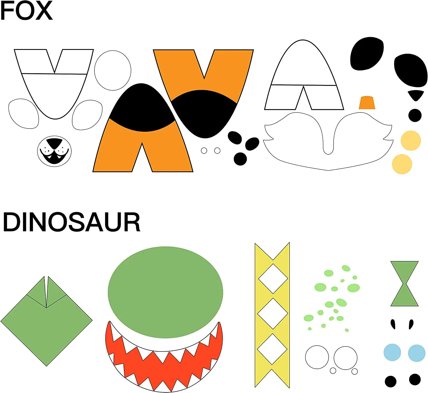Pumpkin Foam Stickers Decoration, 18 Pcs