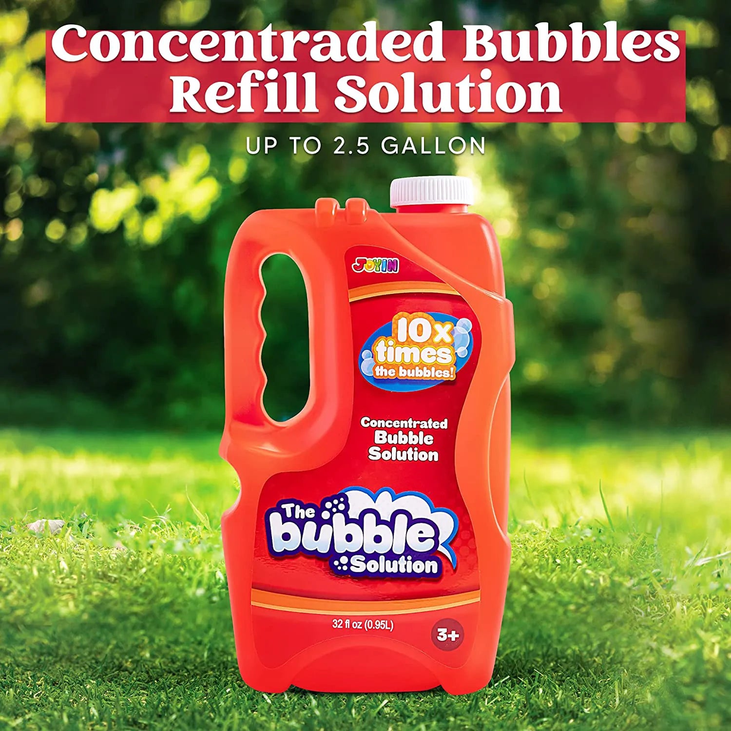 Red Concentrated Bubble Solution - 32oz