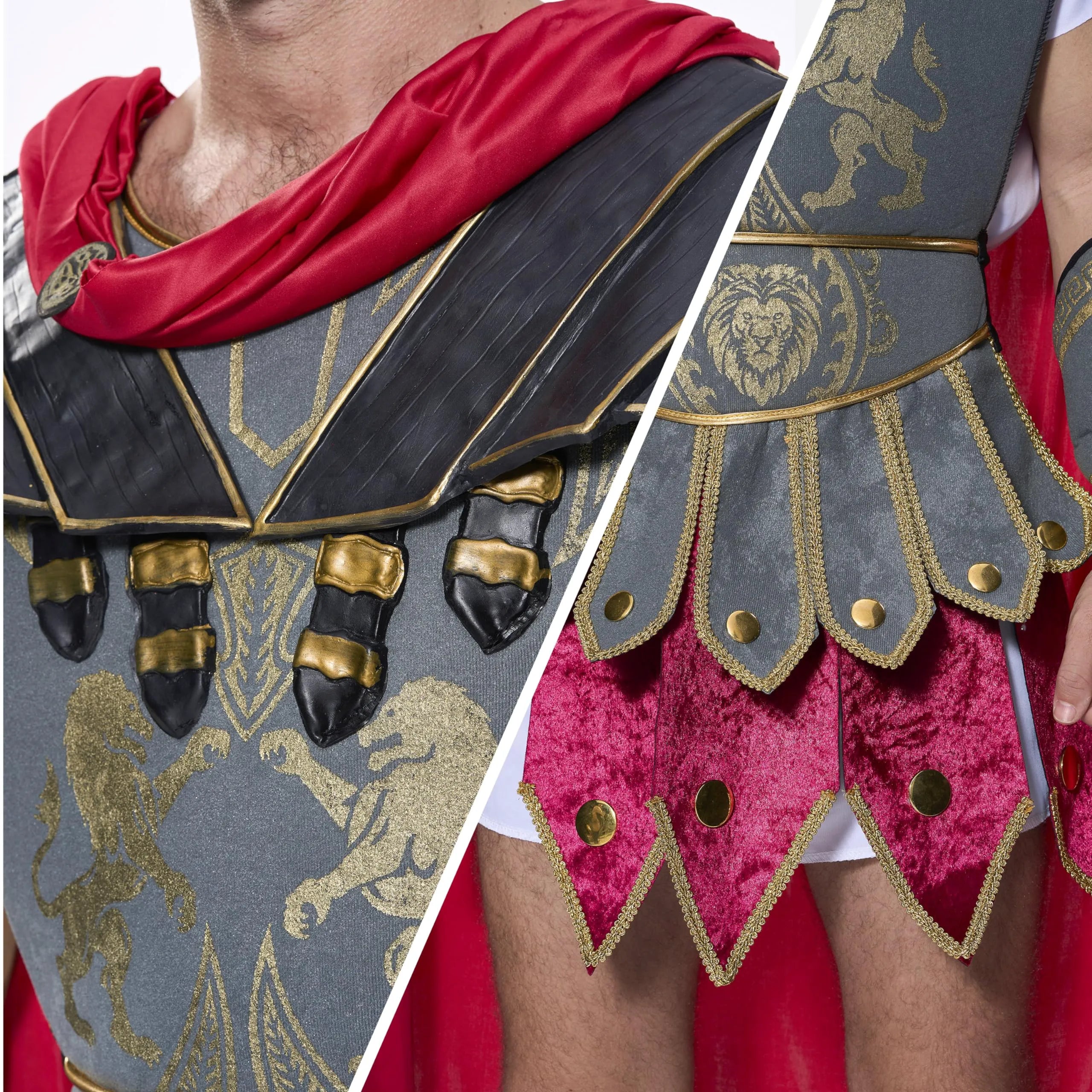 Spooktacular Creations Men's Roman Gladiator Costume Set