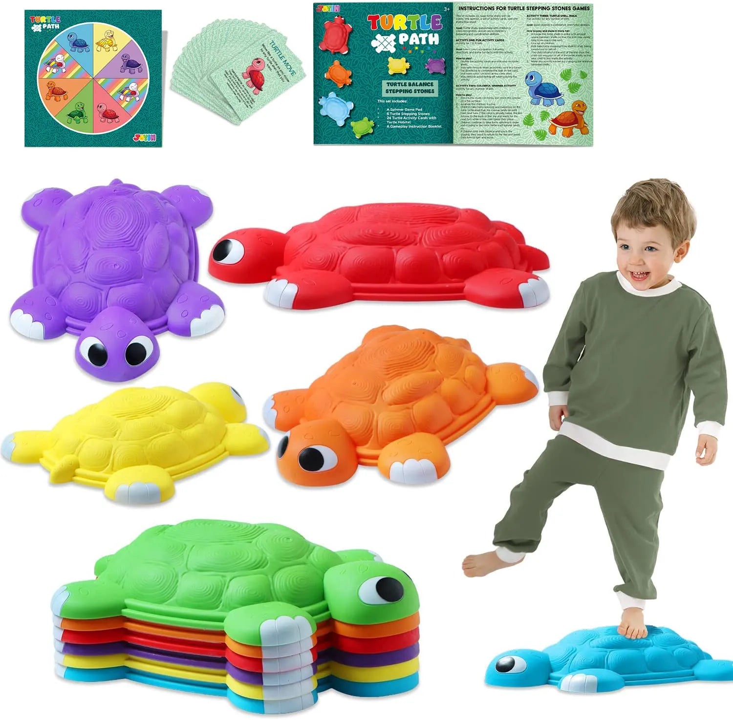 Turtle Stepping Stones, 6 Pack