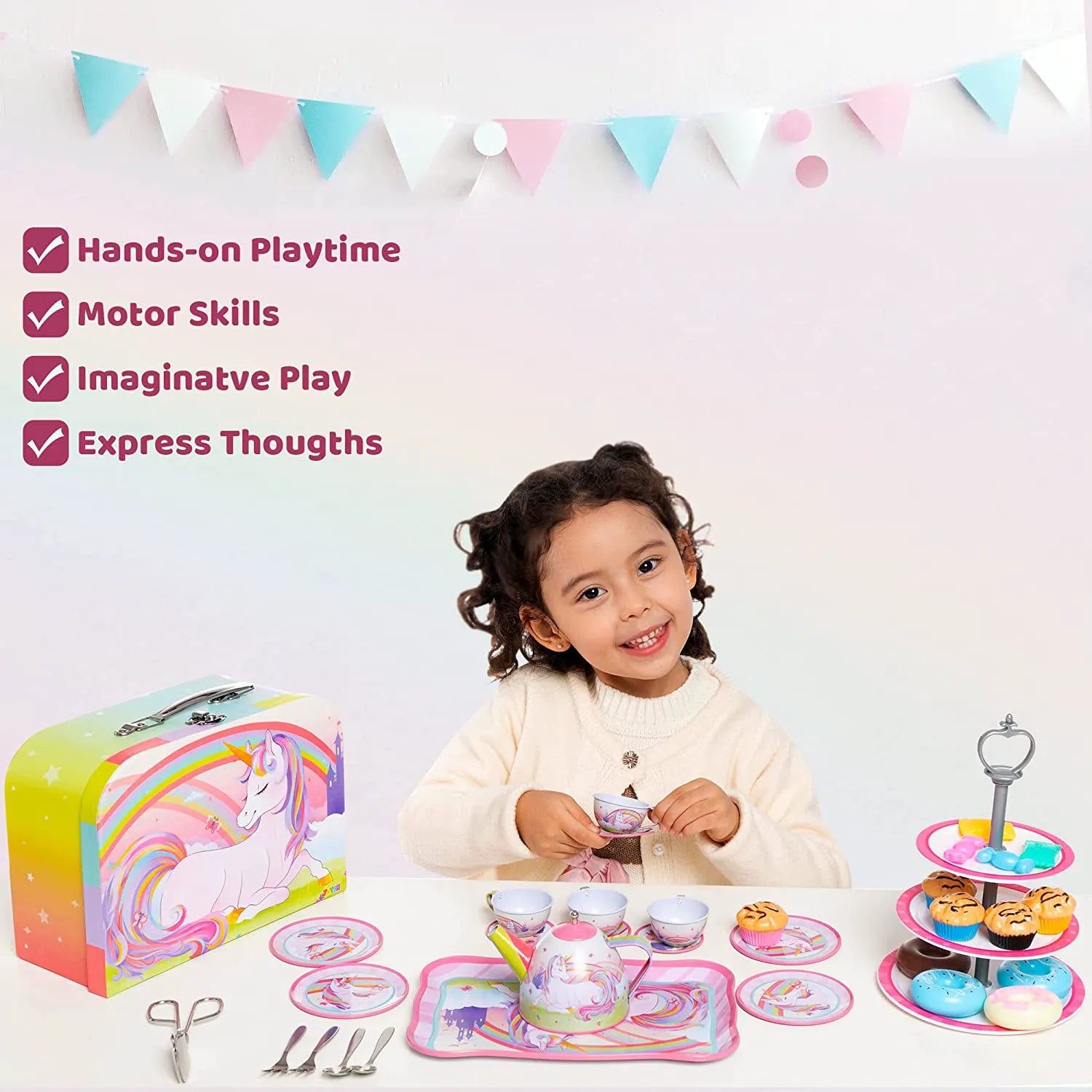 Unicorn Teapot Set