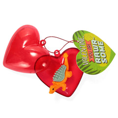 30-Piece Dinosaur Eraser Set with Valentine's Day Cards for Kids Classroom Exchange Gifts