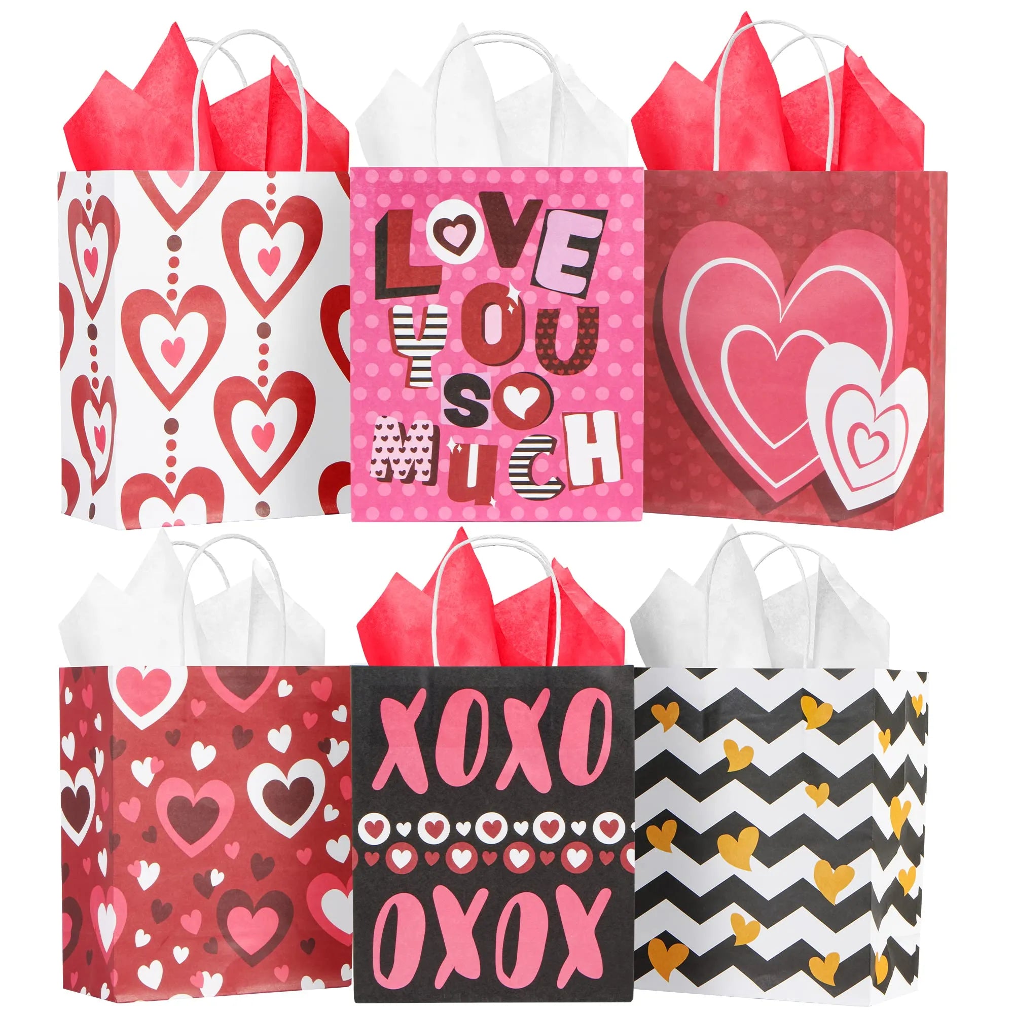 24 Valentine's Day Gift Bags