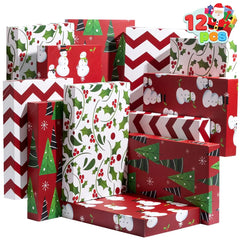 12 Pack Shirt Wrap Boxes with Lid and Base