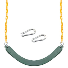 TURFEE Green Swing Seat with 66-Inch Chain