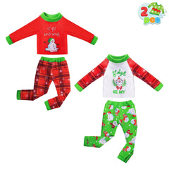 Christmas Sweaters 2-Pack: Santa & Ugly Elf