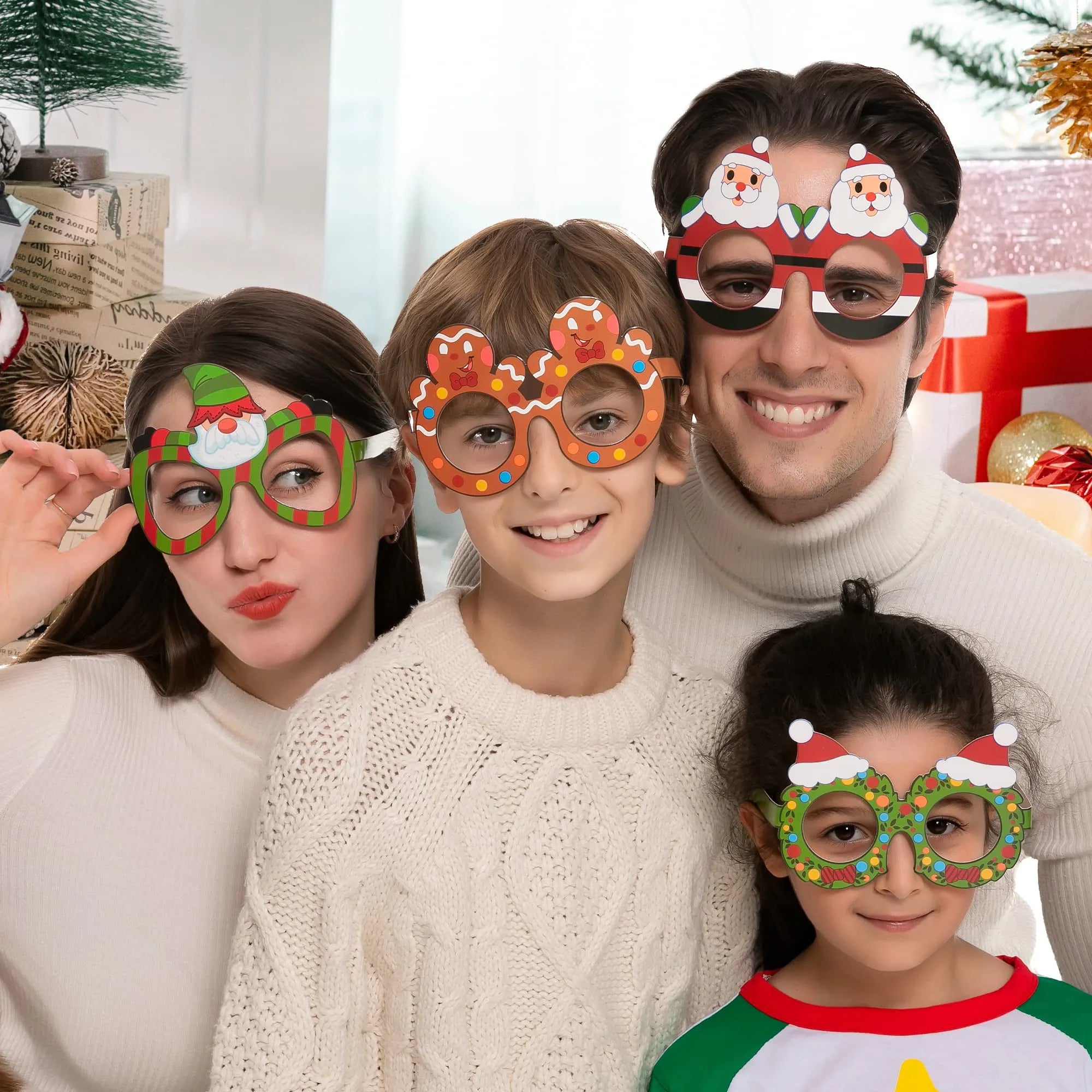 Christmas Glass Frames Party Favors (36 Pcs)