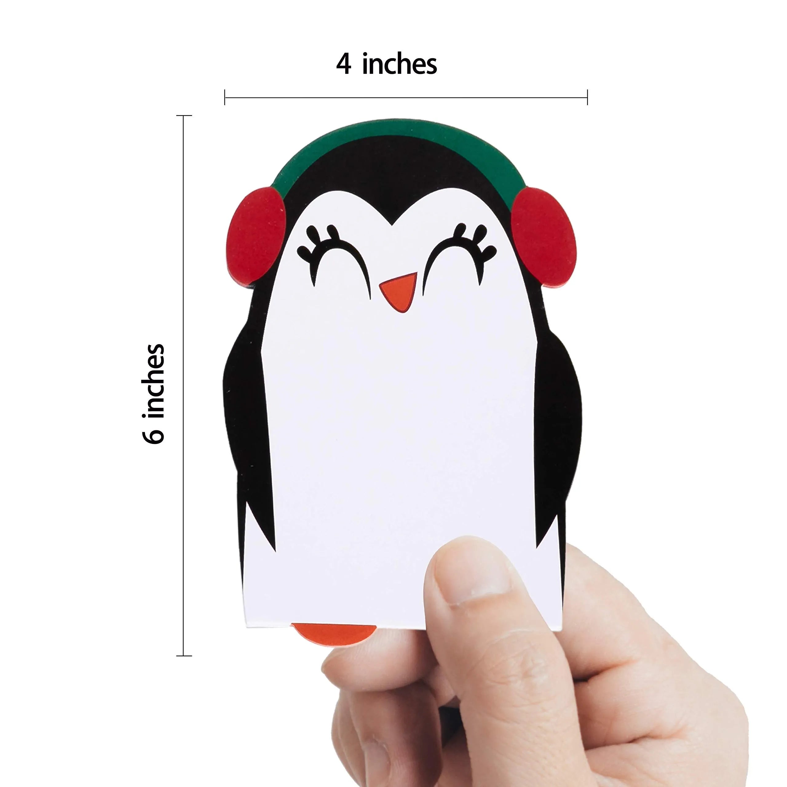 24 Pack Christmas Character Notepads