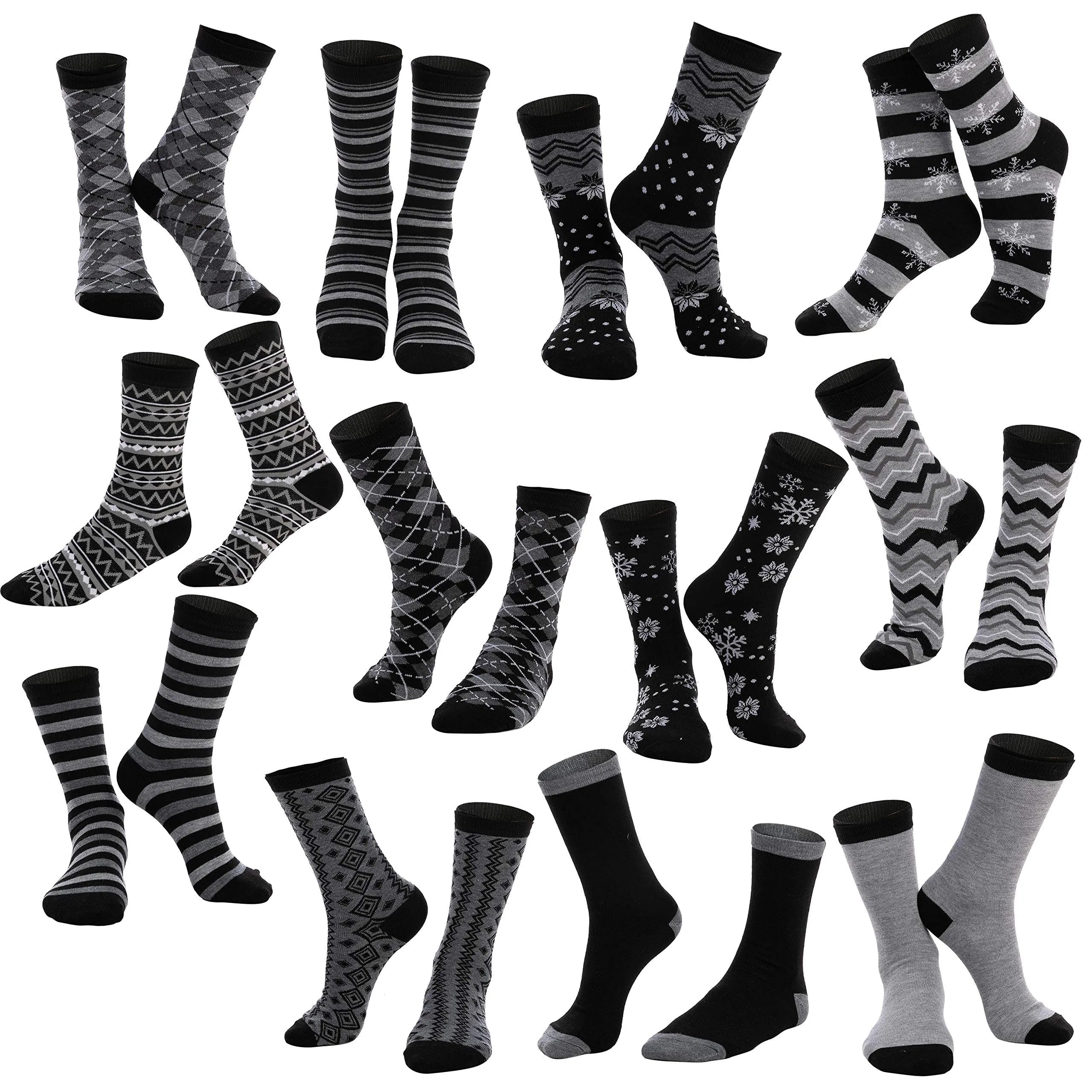 Women's Crew Socks - 12 Pack