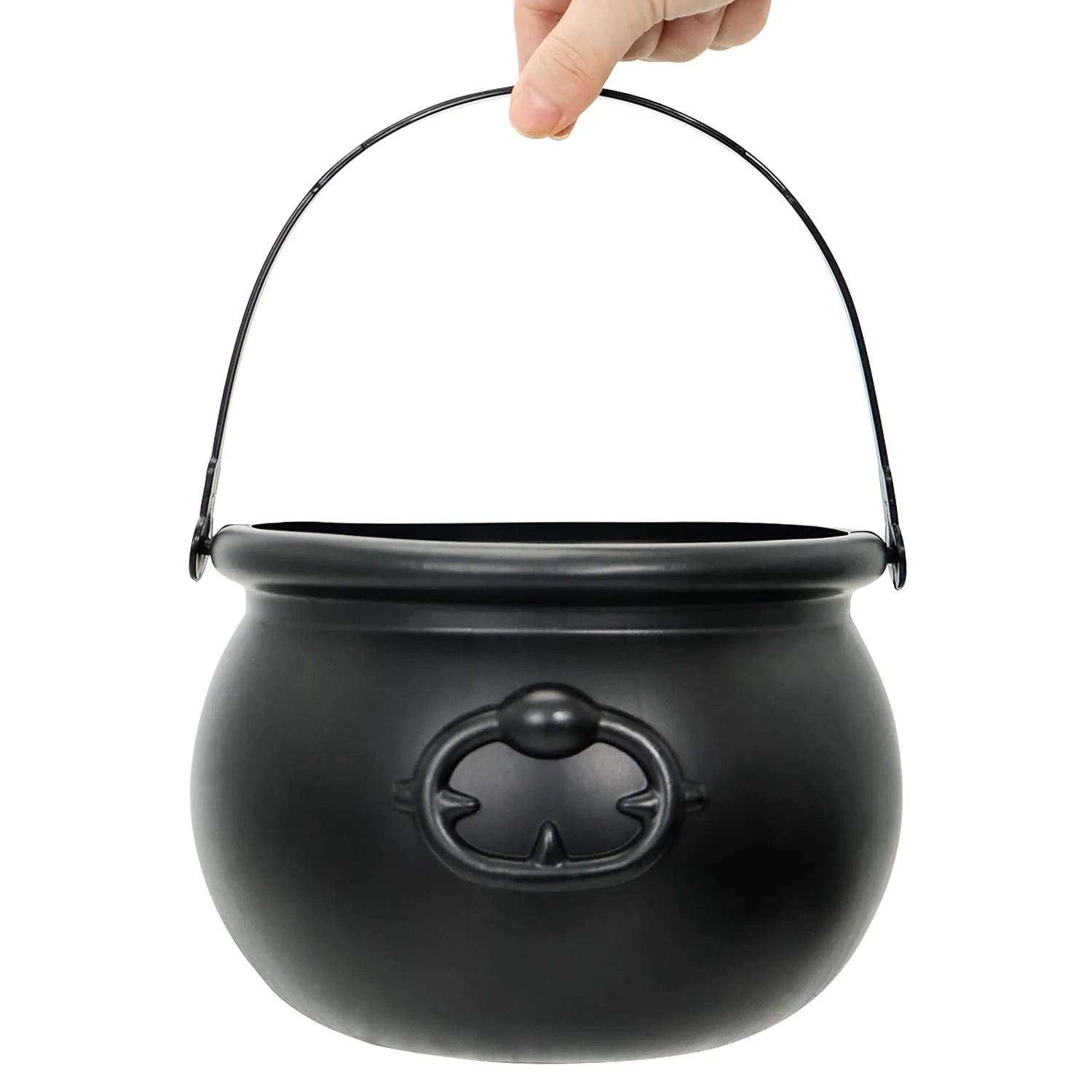 Large Halloween Black Cauldron