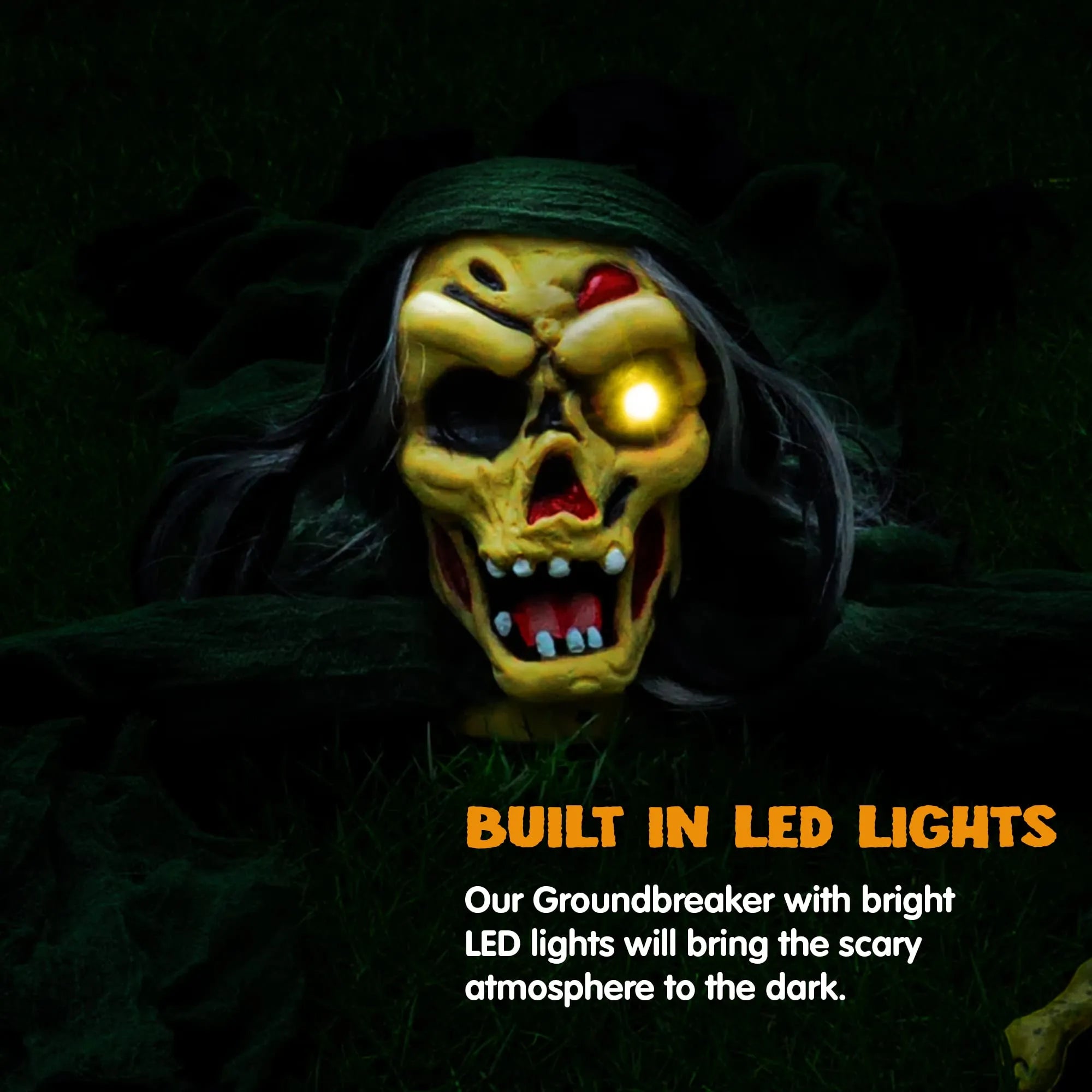 Halloween Climbing Zombie Groundbreaker (Green)